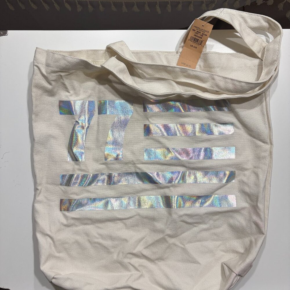 💜3/$12✨ American Eagle Tote / Reusable Shopping Bag - NEW WITH TAGS